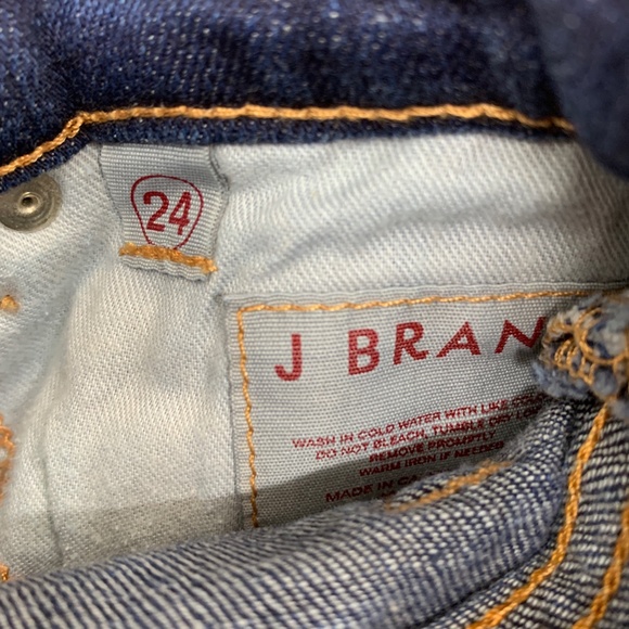 J Brand womens 24 jeans 812 ink mid rise skinny - Picture 4 of 5